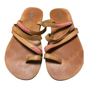 Flojos Athena Toe Loop Sandal size 9W